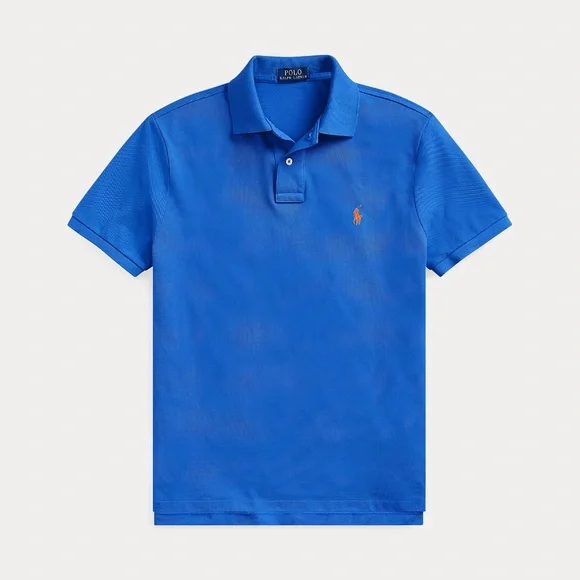 NWT Blue XL Mens The Iconic Mesh Polo Shirt - Picture 6 of 11